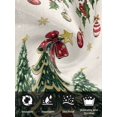 thumbnail image 7 of Christmas Tree Cloth Napkins Set of 8 Reusable Dinner Napkins, Country Winter Ball Berry Gold Snowflakes Cocktail Napkin Washable Table Napkins for Wedding/Holiday Party/Baby Shower 20"x20", 7 of 7