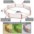 thumbnail image 4 of GoSports Gagagon 20 ft Gaga Ball Pit - Portable Indoor/Outdoor Game Set - Includes 2 Balls and Carrying Case, 4 of 6