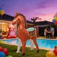 thumbnail image 4 of Large Inflatable Horse Balloon for Party Decorations & Festive Events | Plastic Horse Balloon Decor, 4 of 7