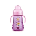thumbnail image 1 of MAM Tasse d'Apprentissage, Tasses d'Apprentissage pour Bébés avec Poignées, Fille, 8 Onces, 1 of 4