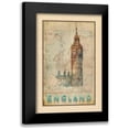 thumbnail image 1 of Murdock, Ramona 13x18 Black Modern Framed Museum Art Print Titled - Travel England, 1 of 5