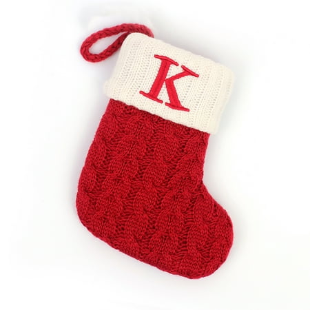 

Uorcsa Party Stretch Letters Soft Skin Friendly Knitted Christmas Funny Socks Red