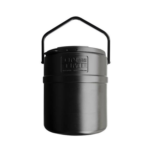 On Time Feeders 73500 20 gal Shakedown Feeder, Black - Extra Large