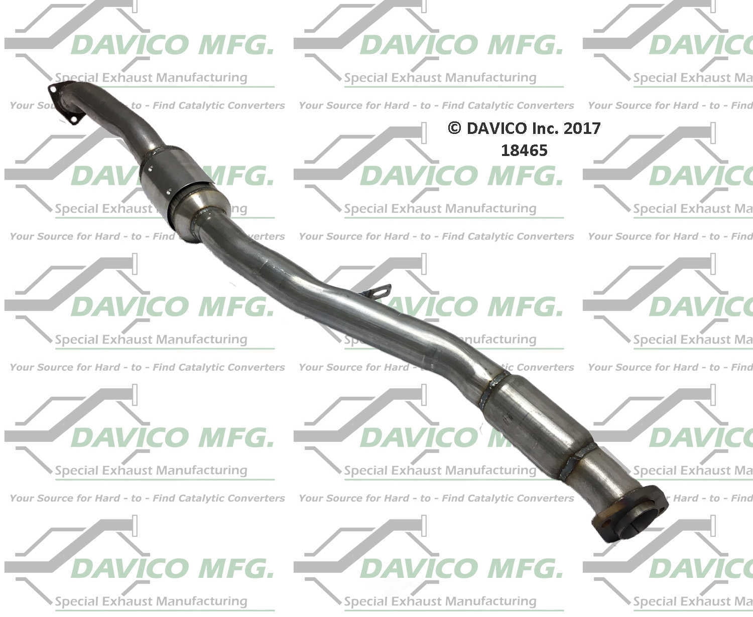 Davico Mfg 18465 Direct-Fit Catalytic Converter