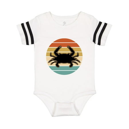 

Inktastic Crab Lover Retro Sunset Gift Baby Boy or Baby Girl Bodysuit