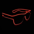 thumbnail image 3 of Lunettes de Soleil Lumineuses à LED Néon pour Fête, Halloween, 3 of 4