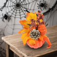 thumbnail image 5 of Clearance Under $1 Artificial Pumpkin Maple Leaf Centerpiece 7.8in for Thanksgiving Table Decor, 5 of 5