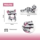 thumbnail image 2 of Gatito De Peluche Adorable Estirado Color Gris con Rayas Negras, 2 of 6