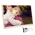 thumbnail image 2 of 17 Inch Digital Picture Frame, Ultra Thin Aluminium Alloy Digital Photo Frame with Multiple Functions and Dual Mode Control, for, 2 of 8
