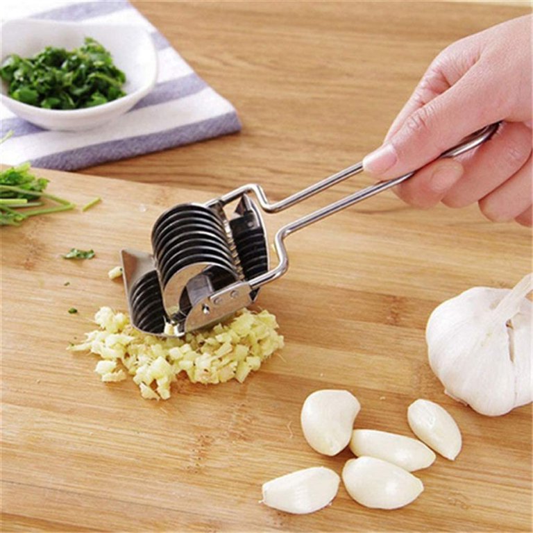 Evwoge Pasta Noodle Cutter Stainless Steel Pasta Spaghetti Maker Noodle  Lattice Roller Dough Cutter Mincer Kitchen Tool