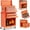 Orange-1, variant on POVANLI High Capacity Rolling Tool Box with Wheels and 8 Drawers, Wheels Lockable, 2-IN-1 Tool Chest & Cabinet, Organizer, for Garages, Warehouses, Workshops, Repair Shops, Black