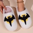thumbnail image 3 of Zapatillas populares de algodón para mujer, pantuflas de algodón cálidas de felpa para invierno, Navidad y Halloween, para interior y hogar, 3 of 5
