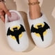 thumbnail image 3 of Zapatillas populares de algodón para mujer, pantuflas de algodón cálidas de felpa para invierno, Navidad y Halloween, para interior y hogar, 3 of 5
