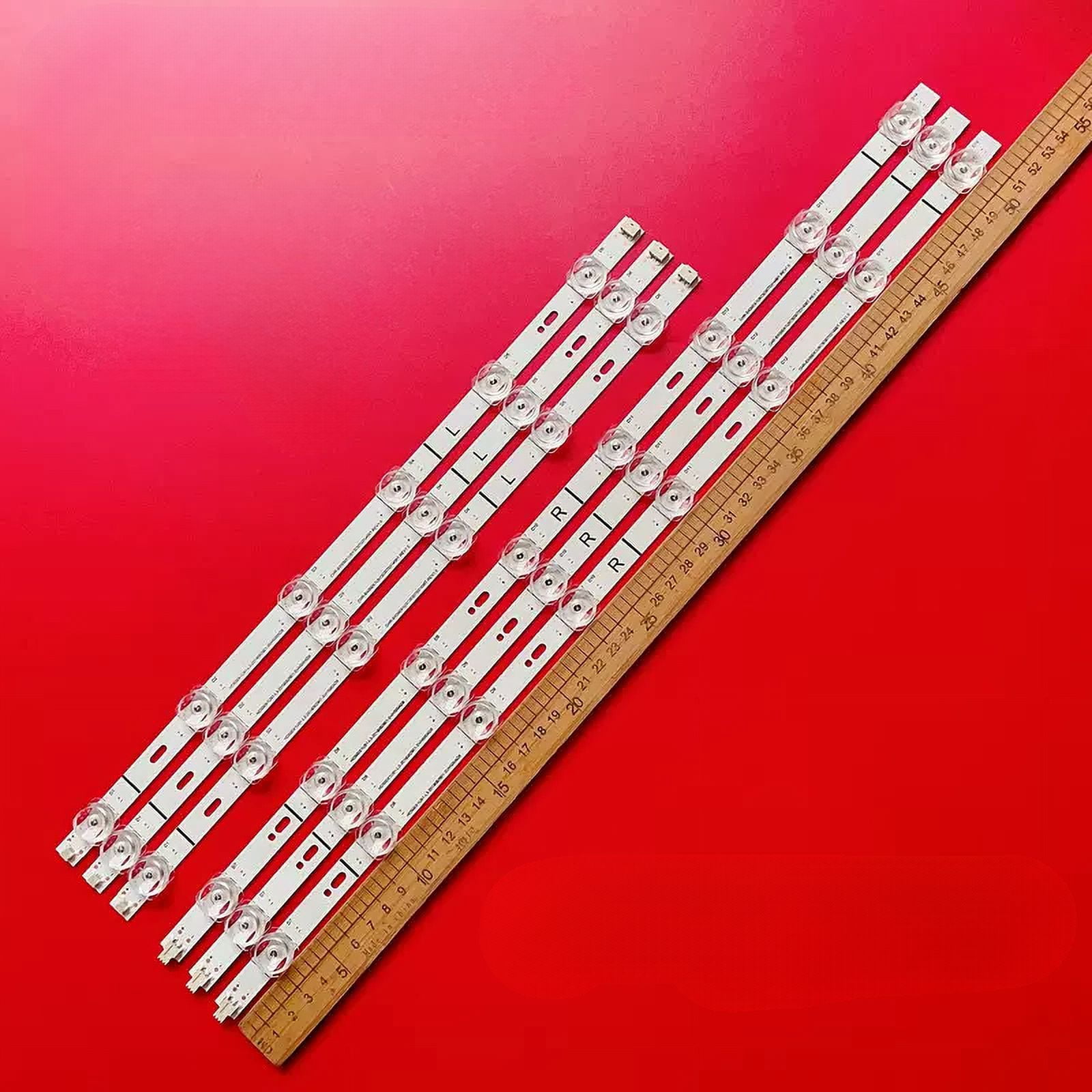 LED Backlight Strips For Hisense 75-Inch TVs – Fits 75R6E3, 75H6570G, 75E3D, 75H6510G, 75A6G – SVH750A76 Compatible - View #3