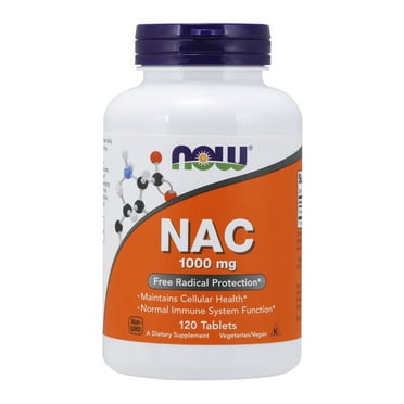 NOW Foods NAC 1000 mg - 120 Tablets