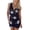 Navy, variant on Aayomet Womens Jumpsuit Women Summer Loose Print Jumpsuit High Waist Playsuits Sleeveless Jumpsuit Strappy Beach Zipper Romper,White L