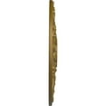 thumbnail image 4 of Ekena Millwork 18"OD x 3 1/2"ID x 1 3/8"P Norwich Ceiling Medallion (Fits Canopies up to 4 1/2"), Hand-Painted Gold, 4 of 6