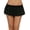 Black, variant on Sexy Skirt Low-rise Solid Color Pleated Skirt Super Short A-Line Style Skirt Party Night Club Micro Skirt
