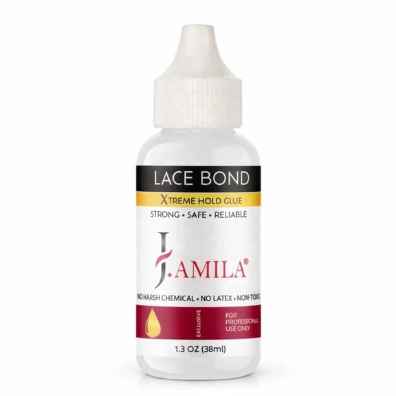 J. AMILA Lace Bond Xtreme Hold Glue 1.3oz | Strong, Long-Lasting Adhesive for All Hair Types