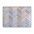 thumbnail image 5 of Yayeee Area Rugs for Living Room 6.7'x4.8' Non Slip Washable Bedroom Floor Carpet, Purple Geometric, 5 of 5