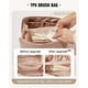 thumbnail image 4 of Bolsa de maquillaje EACHY Travel de gran capacidad, impermeable, rosa, 4 of 9