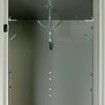 thumbnail image 4 of Global Industrial 3-Tier 3 Door Locker, 15"W x 15"D x 78"H, Gray, Unassembled, 4 of 6