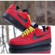 thumbnail image 2 of Ni&ke Air Force 1 Low Miami Heat 2014 Men’s Size 12 Red Paisley Custom 488298-617, 2 of 6