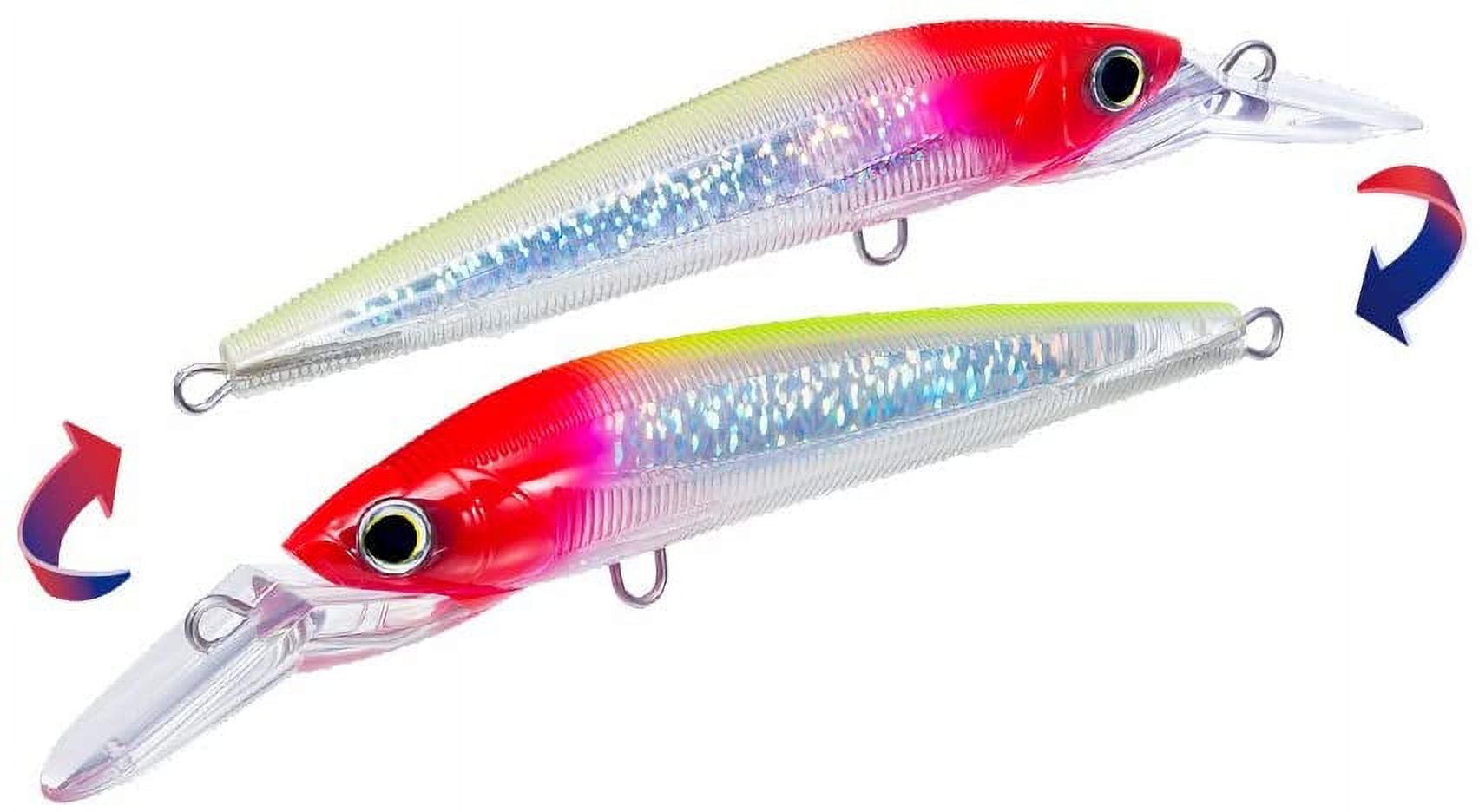 Yo-Zuri Fishing Lure R1165CPRH 3D Magnum DD Deep Dive Lure 7" 3 1/8 oz Red Head
