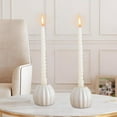 thumbnail image 1 of Feltree Modern Ceramic Candlestick and Aroma Diffuser, Versatile Tabletop Home Decor for Living Room, Bedroom, Entryway, 1 of 8