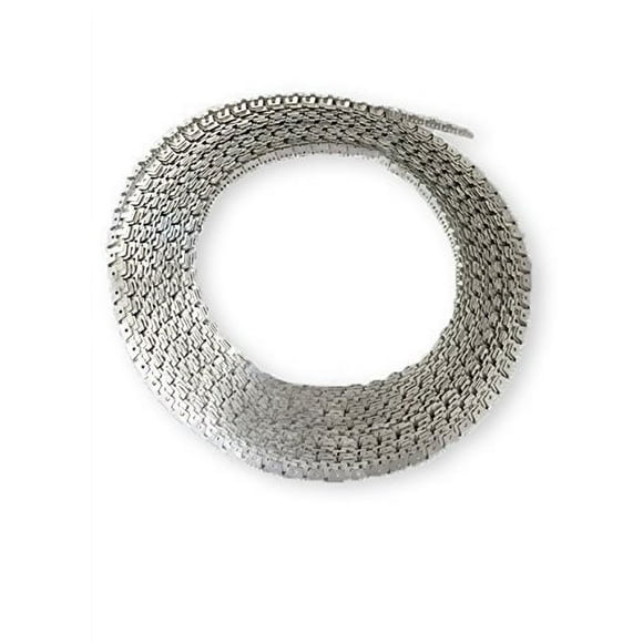 Briar Hill 100 ft Upholstery Flexible Metal Tack Strip Three-Tooth Upholstery Curve Ease for Sofa Chair and Furniture