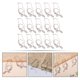 thumbnail image 3 of 20 clips de papel con forma de pajarito, chinchetas para el hogar (plateados), 3 of 6