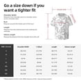 thumbnail image 5 of Fotbe Hand Drawn Snake Camisa Estampada de Manga Corta para Hombre, Casual de Verano, Estilo Playero, Sin Arrugas-Medium, 5 of 5
