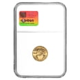 thumbnail image 2 of 2000 1/10 oz $5 Gold American Eagle Coin NGC MS 70, 2 of 2