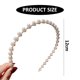 thumbnail image 2 of Laklulu Diademas doradas para el pelo, accesorios para el pelo de boda para mujeres y niñas, 2 of 5