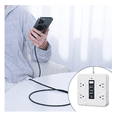 thumbnail image 5 of "Regleta Cargador Multicontactos Con 4 Salidas 3 Usb+1c,2m Belug BLANCO ", 5 of 5