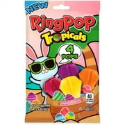 Easter Ring Pop Candy Lollipop Strawberry, Blue Raspberry, Watermelon flavors 4 Count