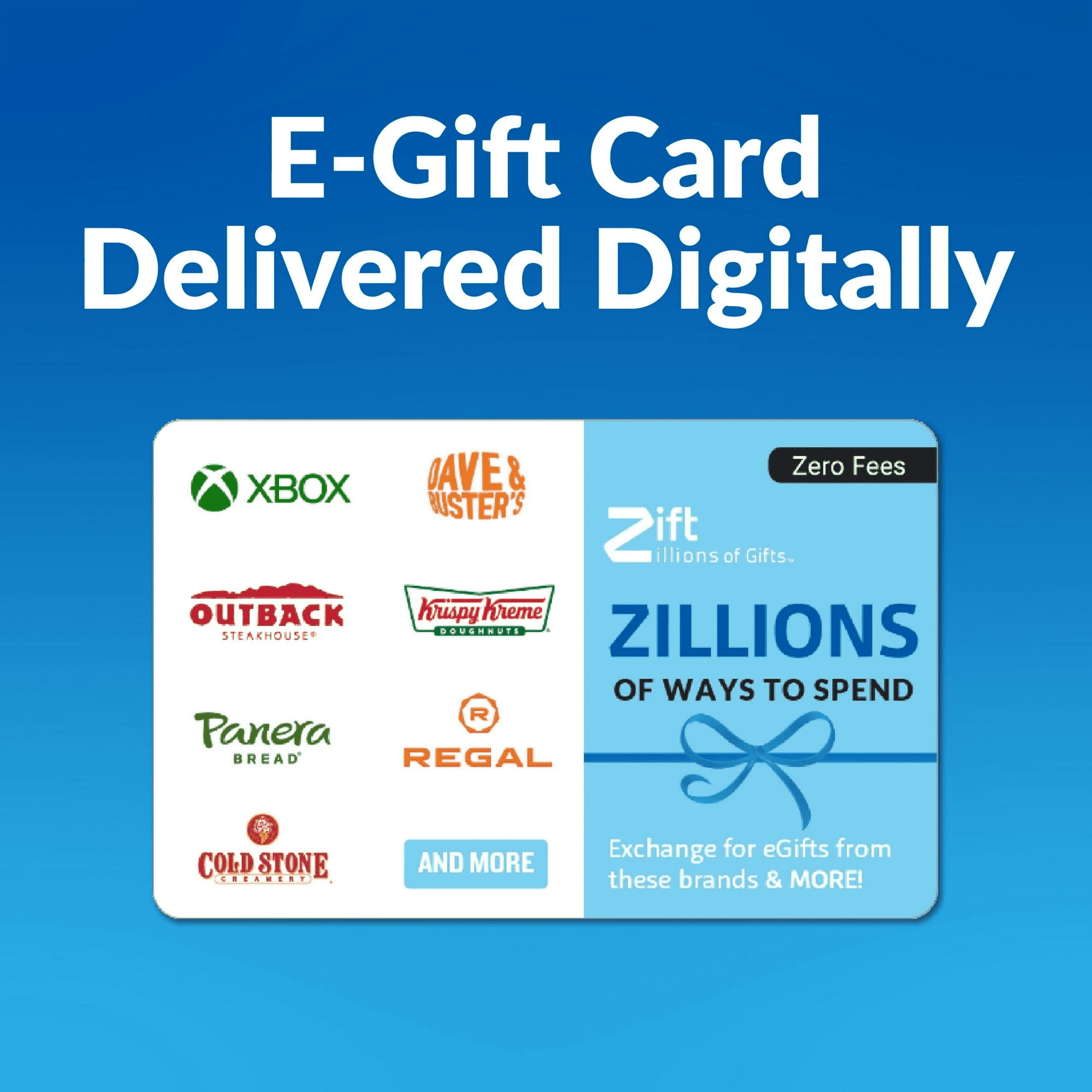 Zillions $20 - $500 eGift Card – Zift Zillions of Gifts - Walmart.com