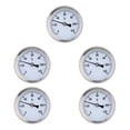thumbnail image 2 of Eigraketly Heating Hot 120º Stainless Installation Waterproof Dial Gauge 63mm Steel Temp Easy High-precision Type1 NO1, 2 of 6