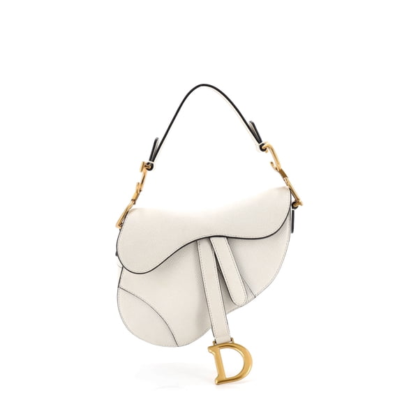 Pre-Owned Saddle Handbag Leather Mini By Rebag