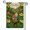 B, variant on XaaKee Garden Flags, Greetings Panther Pink Garden Flag, Double-sided High-Quality White Linen Yard Flags For Outside Clearance, Porch Display, 12x18Inch