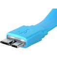 thumbnail image 4 of Cellet SuperSpeed USB 3.0 Type A to Micro-B Flat Cable -Purple, 4 of 5