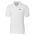 thumbnail image 2 of Men's Cutter & Buck White Cincinnati Bengals Big & Tall Advantage Eco Pique DryTec Tri-Blend Polo, 2 of 3