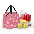 thumbnail image 6 of Lsque Yoga Unicorn Pattern Lunch Bag Women/Men Insulated Lunch Box,Small Leakproof Cooler Food Lunch Containers Reusable High Capacity Lunch Tote Bags, 6 of 6