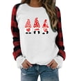 thumbnail image 1 of ICHUANYI Clearance Fashion Woman Round Neck Long Sleeve Happy Valentine's Day Printing Blouse Tops ICHUANYI "ICHUANYI", 1 of 4