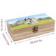 thumbnail image 2 of Bluey (2) Caja Organizadora de Madera Rústica - Caja Decorativa Multifuncional para Escritorio, Hogar, Oficina, Joyas y Manualidades, 2 of 6
