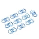 thumbnail image 1 of Clips De Papel Divertidos, Mini Clips De Papel Multifuncionales Que No Destiñen, Proceso De Galvanoplastia De Metal Para Oficina Para álbumes De Recortes, 1 of 7