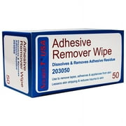 Securi-T Adhesive Remover Wipe 50 per Pack, Genairex, 203050 - Box of 50