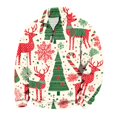 thumbnail image 4 of Mens Quarter Zip Sweatshirt Christmas Tree Sweater Mock Neck Xmas Cute Graphic Sweaters Fleece Slim Fit Fashion Lightweight Sweatshirts Long Sleeve Golf Shirts, 4 of 5
