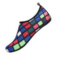 thumbnail image 2 of IYTR Unisex Fashion Casual Rubber Sole Swimming Socks Comfy Beach Socks, 2 of 6