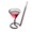 F, variant on KGJQ Wine Glass, with Fugu Swan Bird And Other Animal Shape, Transparent Clear Cocktail Glass, for Party And Cocktail Lovers